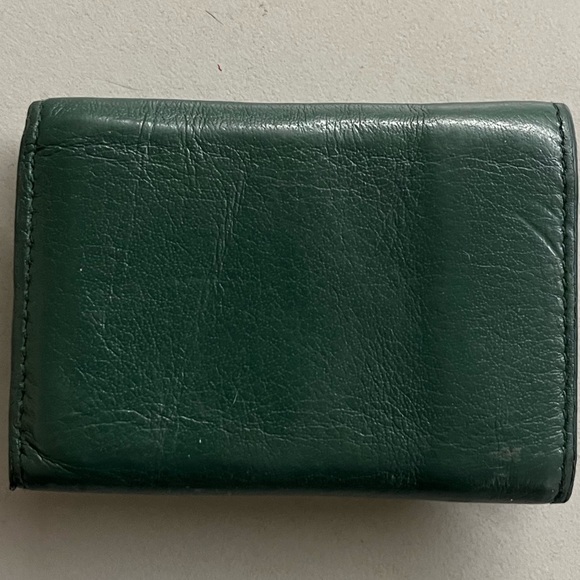 BALENCIAGA PAPIER MINI WALLET IN GREEN - Picture 3 of 12